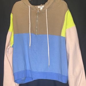 BP Norstrom’s color block hoodie